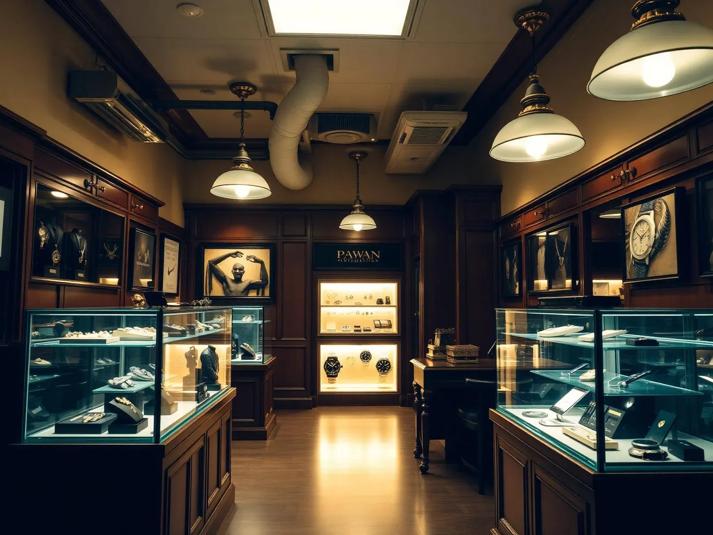 Xtreme Pawn storefront and display cases